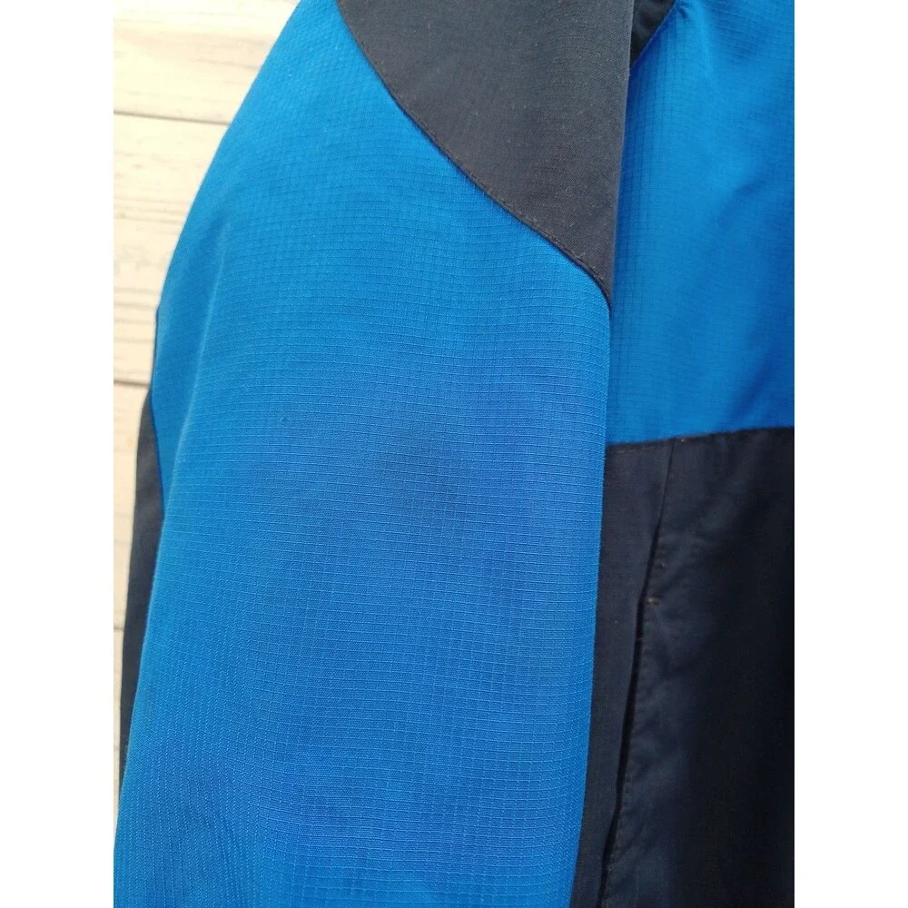 Zero XPosur Ski Jacket Boys Small 6/7 Blue Black Winter Coat